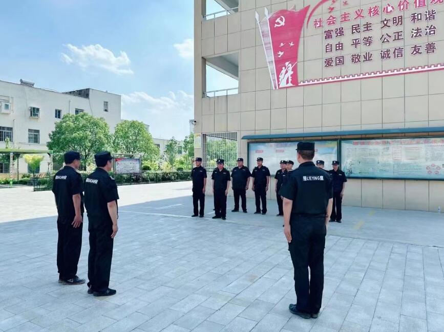 獵鷹保安楊垱中心小學(xué)開展保安聯(lián)動(dòng)培訓(xùn)