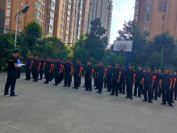 保安定期培訓、定期業(yè)務能力驗收！