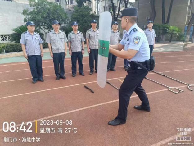 獵鷹護航秋季開學，強化駐校保安員培訓